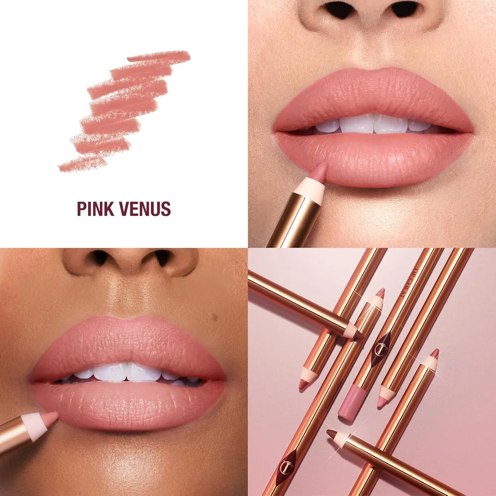 Charlotte Tilbury Lip Cheat Lápiz delineador de labios | Venus rosa - coral melocotón