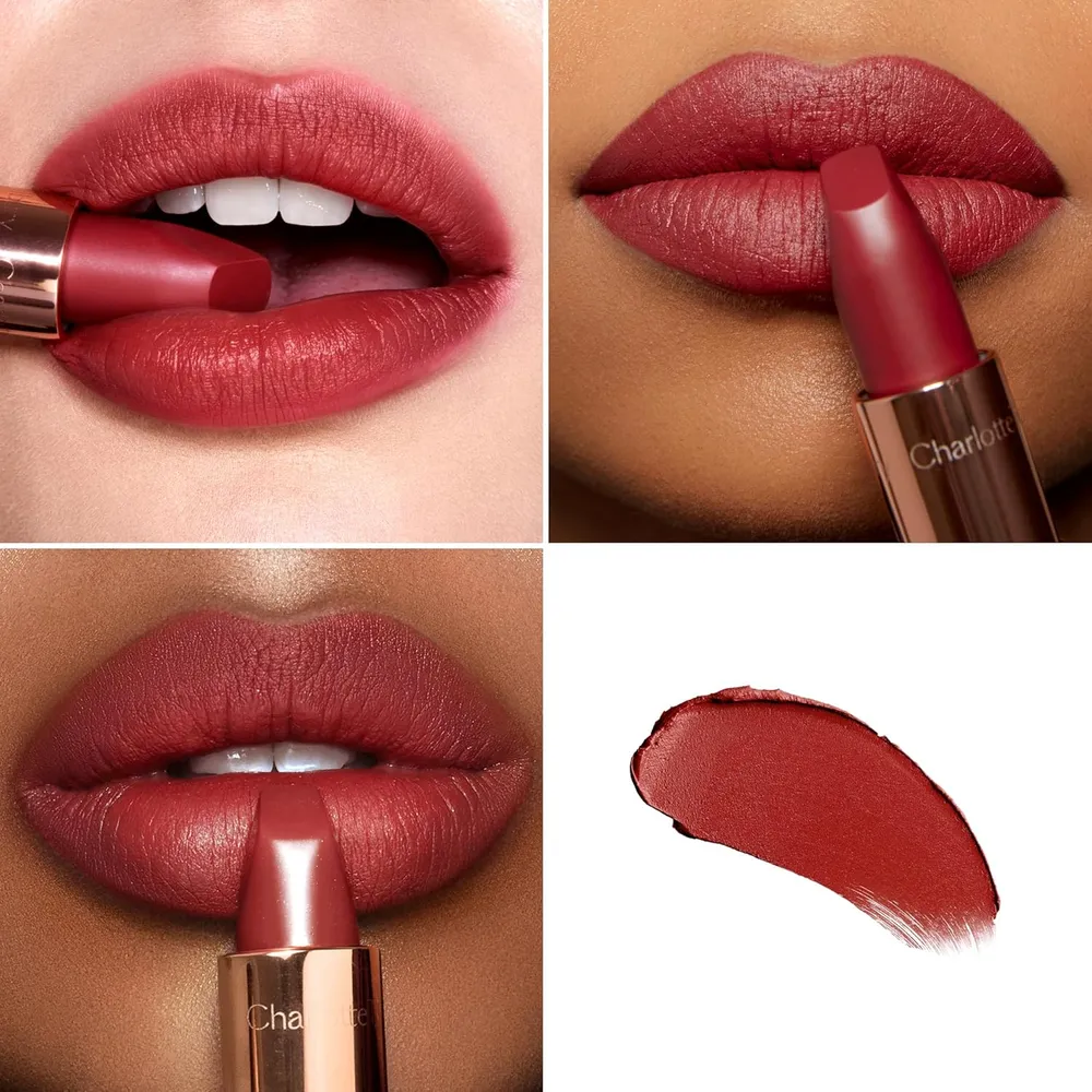 Charlotte Tilbury Revolution Lápiz labial mate | Paseo sin vergüenza - rosa baya
