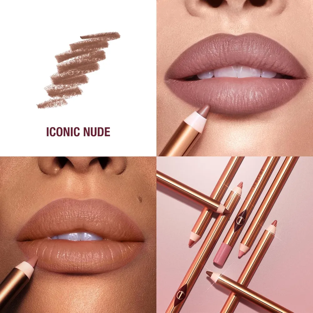 Charlotte Tilbury Lip Cheat Lápiz delineador de labios | Desnudo icónico - desnudo
