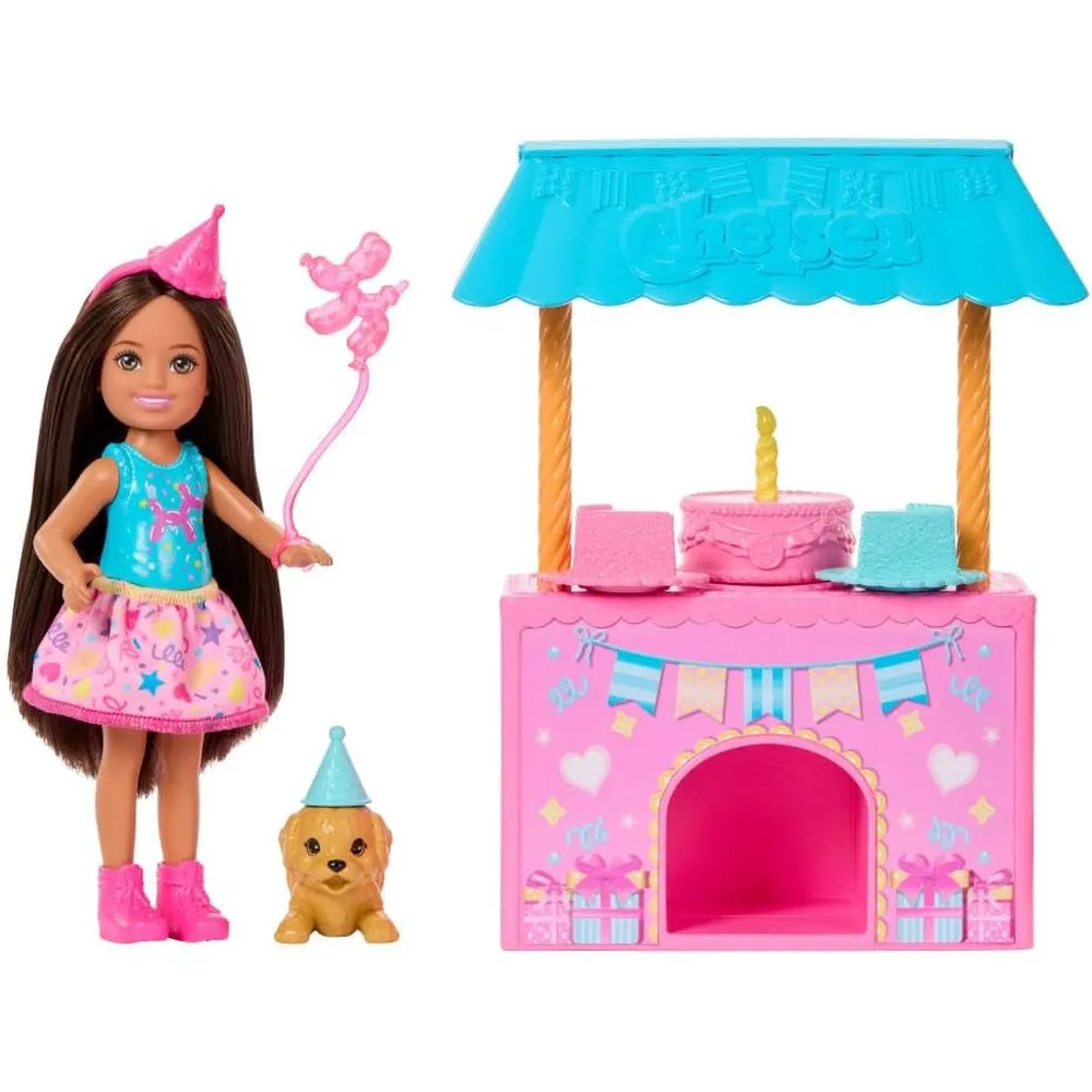 BARBIE CHELSEA FIESTA CUMPLEAÑOS SORPRESA