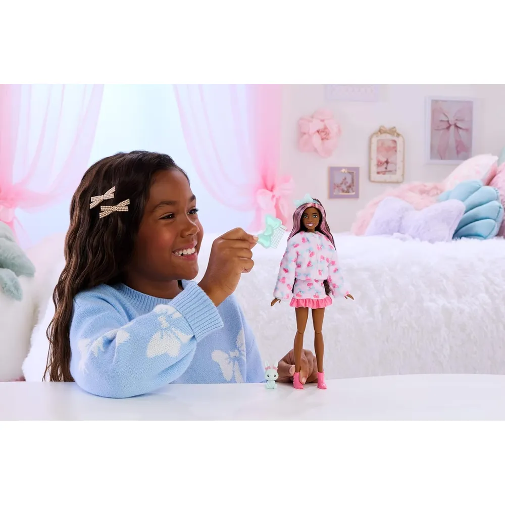 BARBIE CUTIE REVEAL CONEJITO CUDDLY CON SORPRESAS