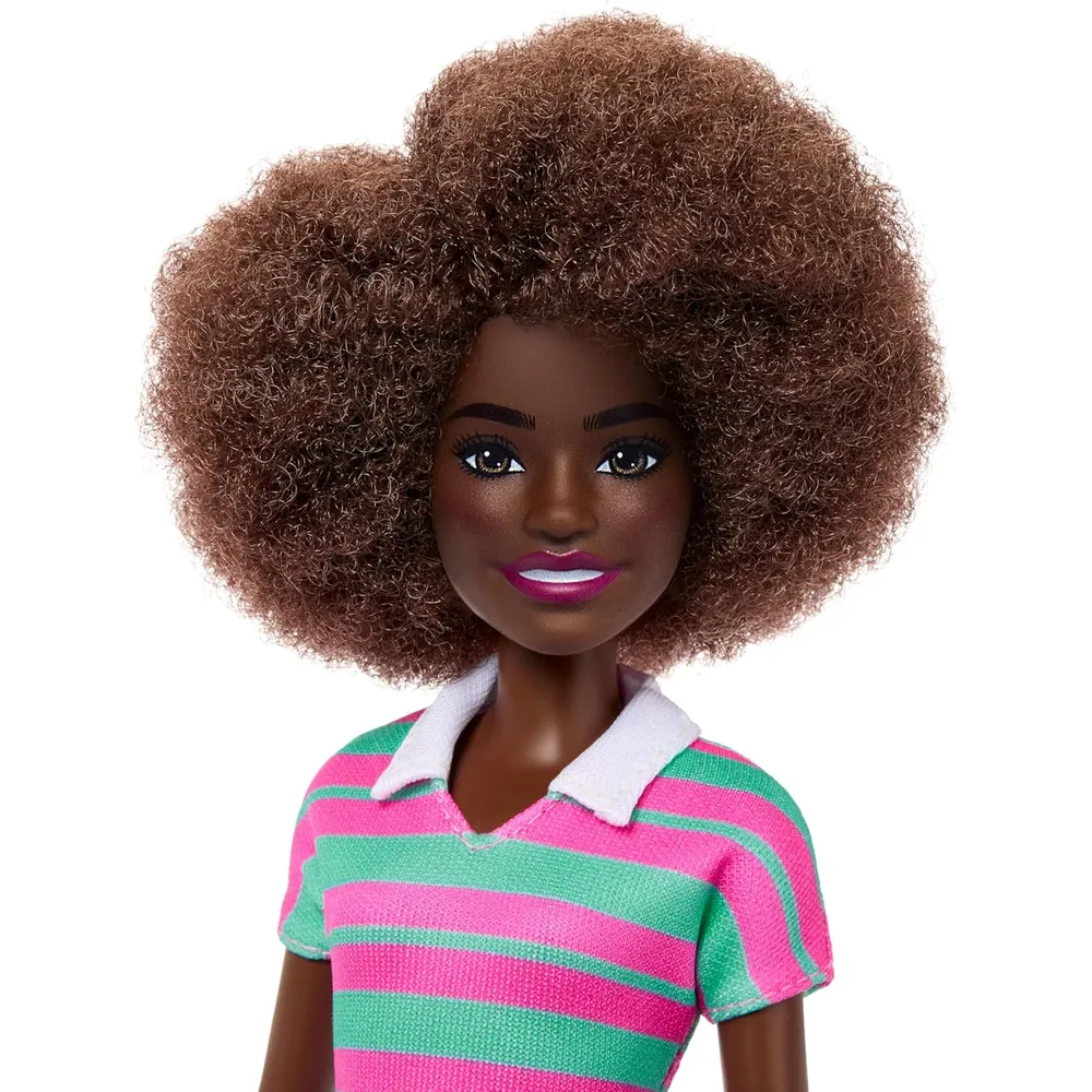 BARBIE FASHIONISTAS CABELLO NEGRO VESTIDO
