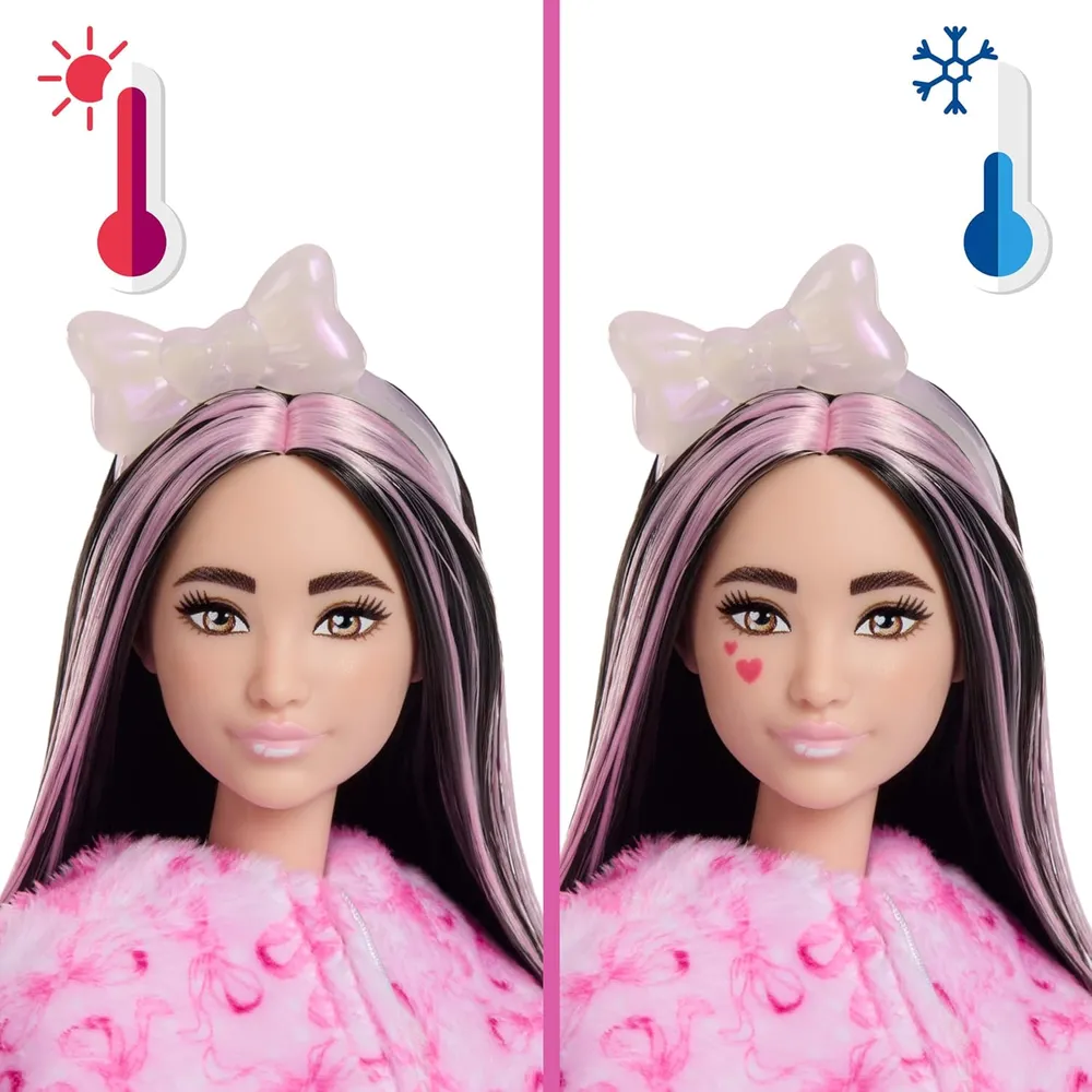 BARBIE CUTIE REVEAL CORDERO CUDDLY MUÑECA CON SORPRESAS