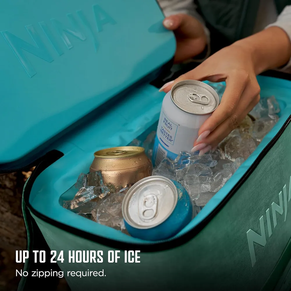 Ninja mochila térmica Frostvault Go Can, 36 qt / 34,1 L | Agua