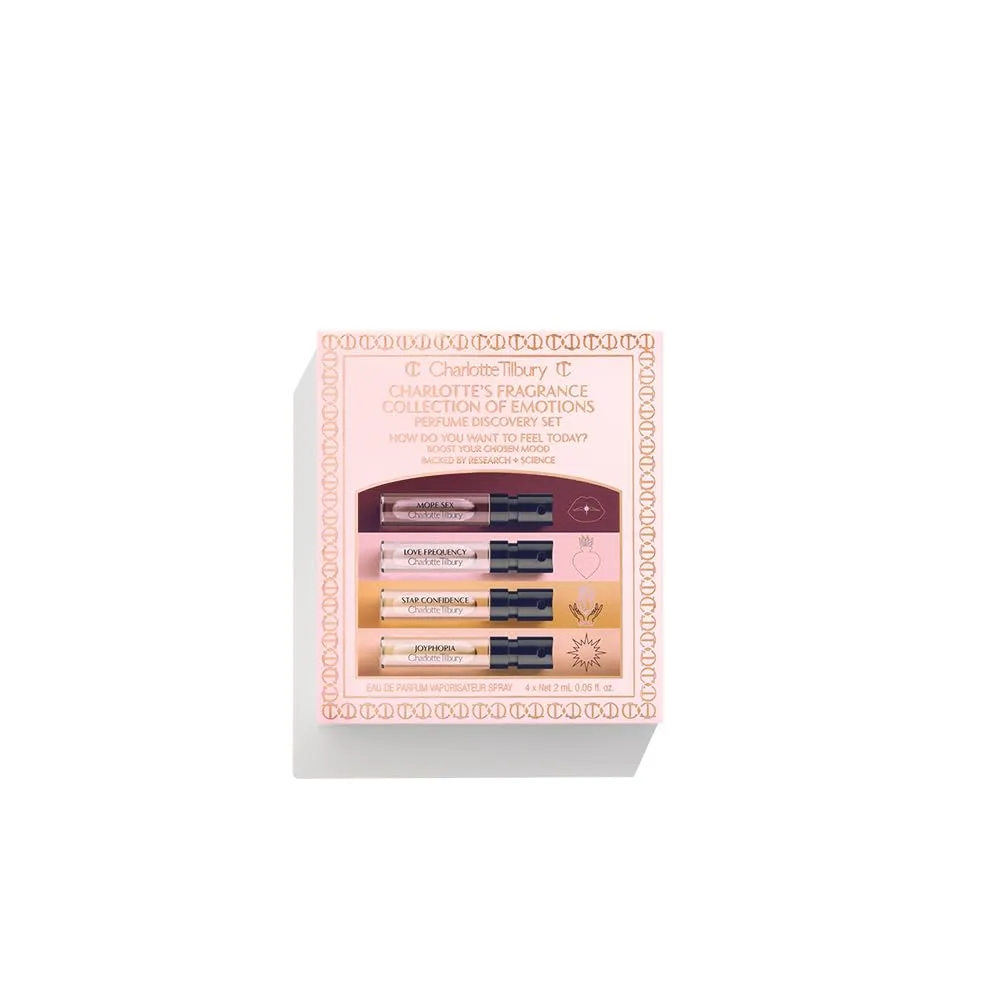 SET DE PERFUME CHARLOTTE TILBURY DESCUBRIMIENTO 4 MINIS