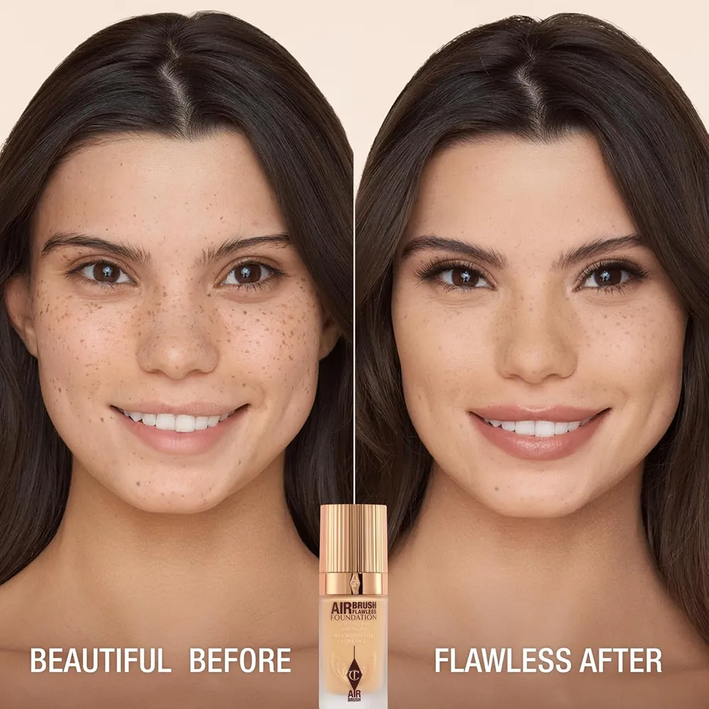 Charlotte Tilbury Airbrush Base de maquillaje mate | 06 Neutro