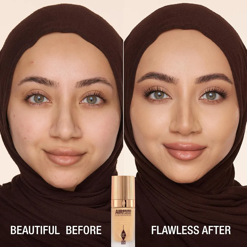 Charlotte Tilbury Airbrush Base de maquillaje mate | 06 Cálido