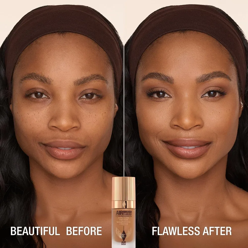Charlotte Tilbury Airbrush Base de maquillaje mate | 12 Cálido