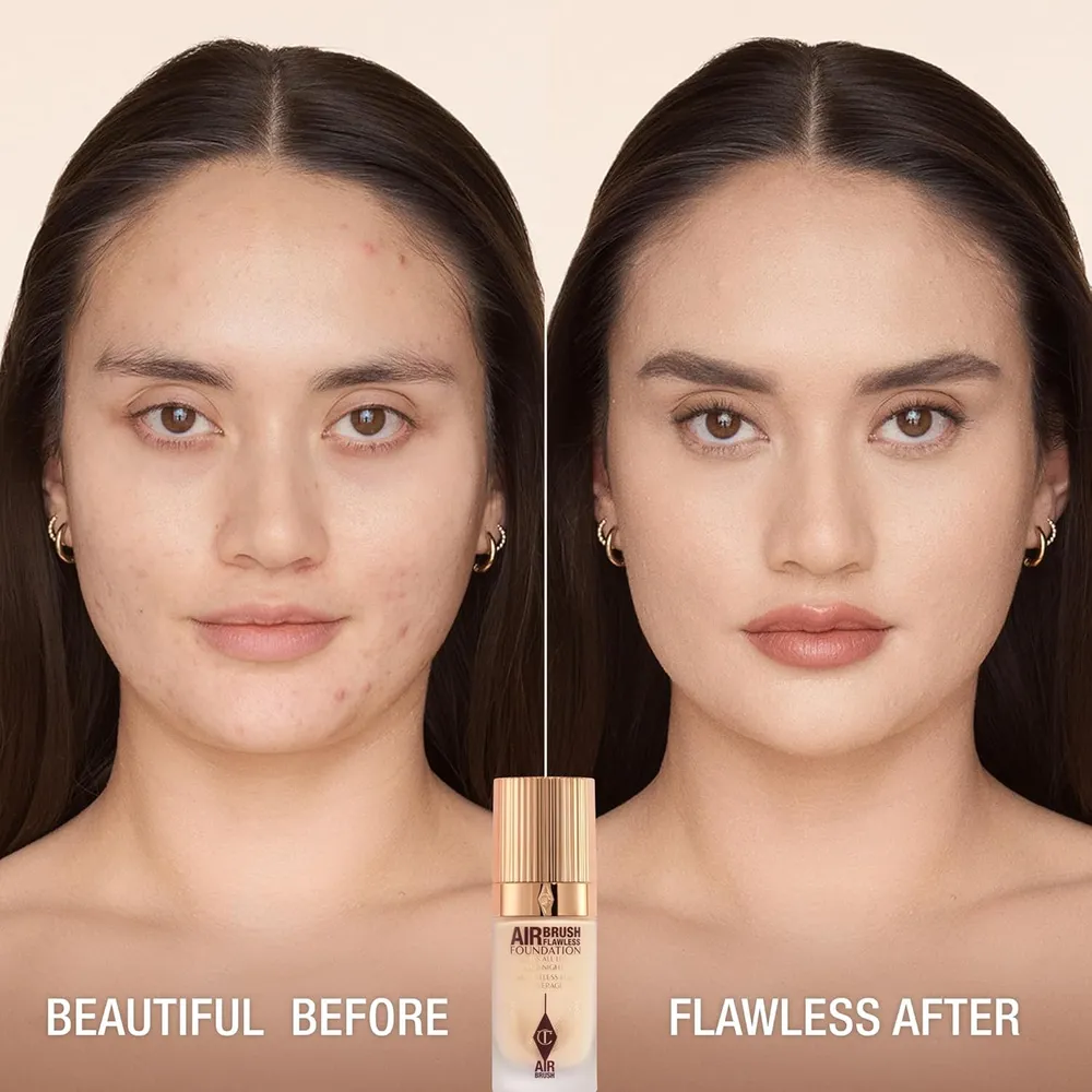 Charlotte Tilbury Airbrush Base de maquillaje mate | 03 Neutral