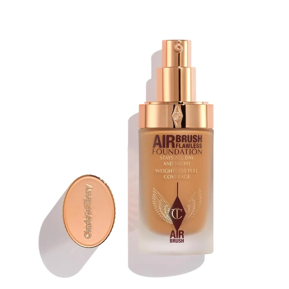 Charlotte Tilbury Airbrush Base de maquillaje mate | 10 Cálido