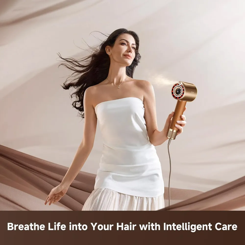 DREAME MIRACLE PRO SECADOR RÁPIDO CON CONTROL INTELIGENTE | ORO