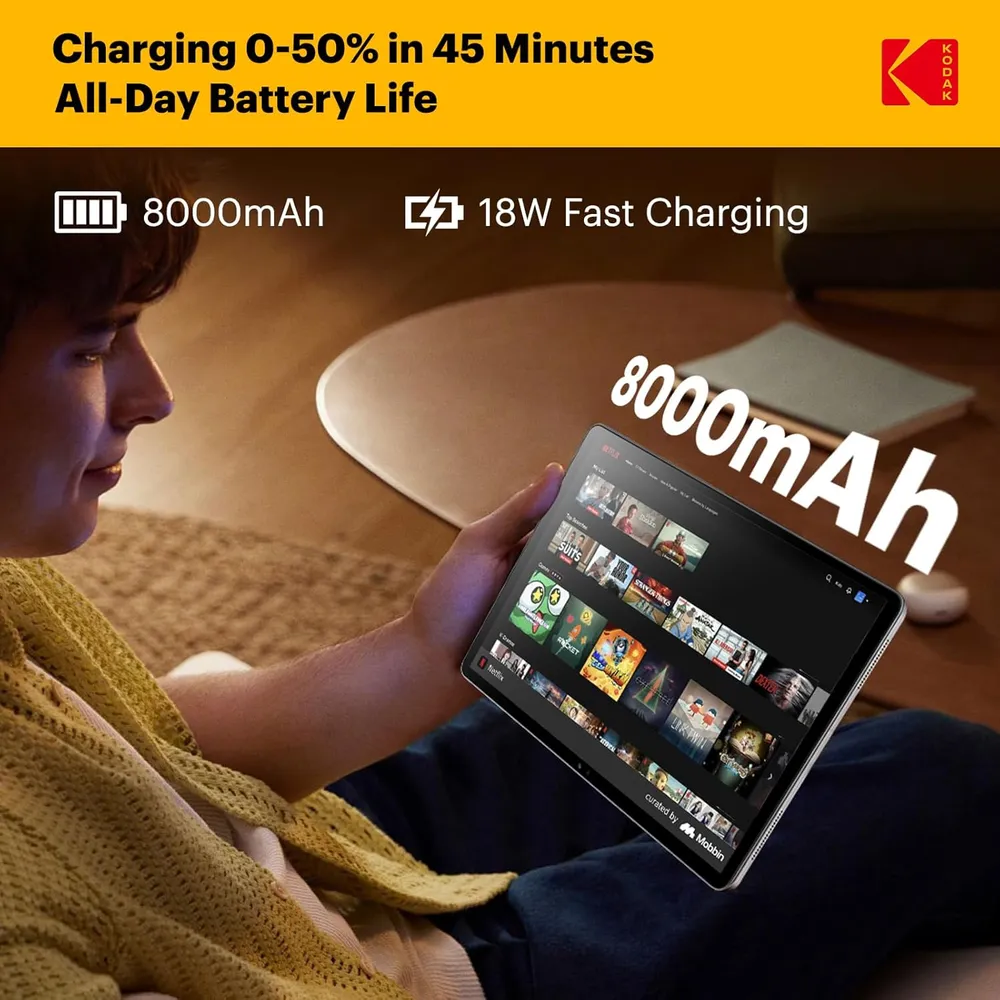 Kodak K12 tableta Full HD Android 128 GB