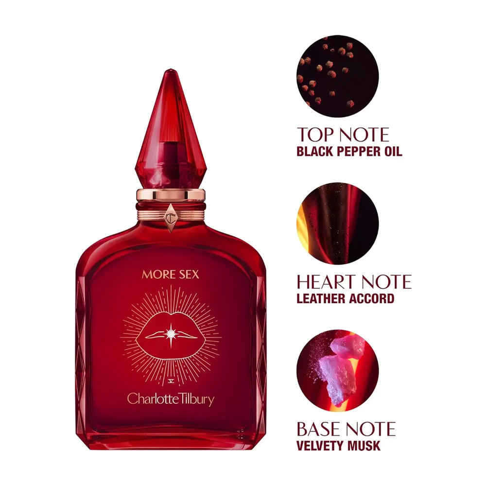 PERFUME CHARLOTTE TILBURY MORE SEX EDP 2 OZ / 60 ML