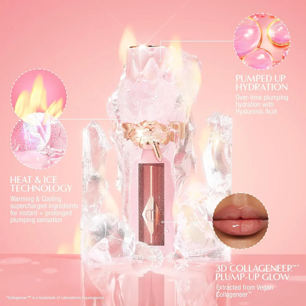 Charlotte Tilbury Big Lip Plumpgasm Brillo de labios | Rosa