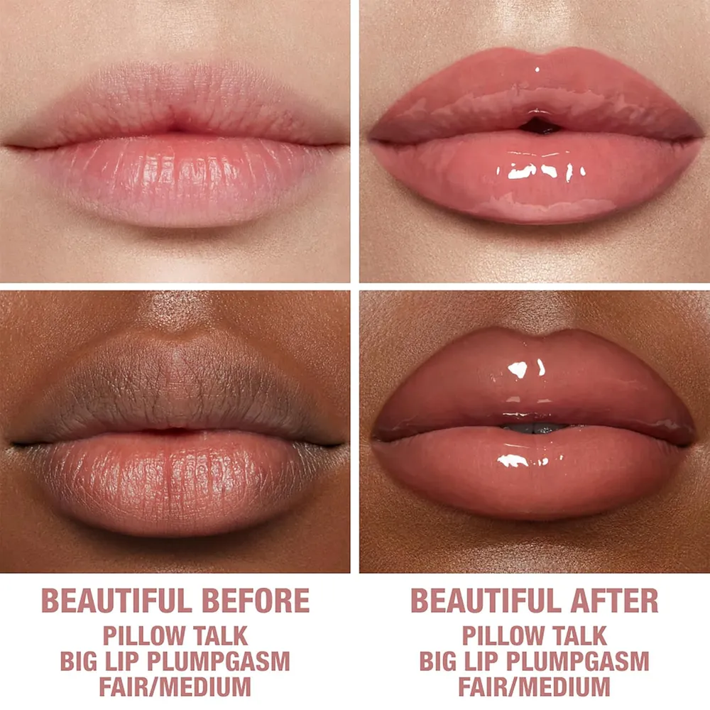 Charlotte Tilbury Big Lip Plumpgasm Brillo de labios | Rosa