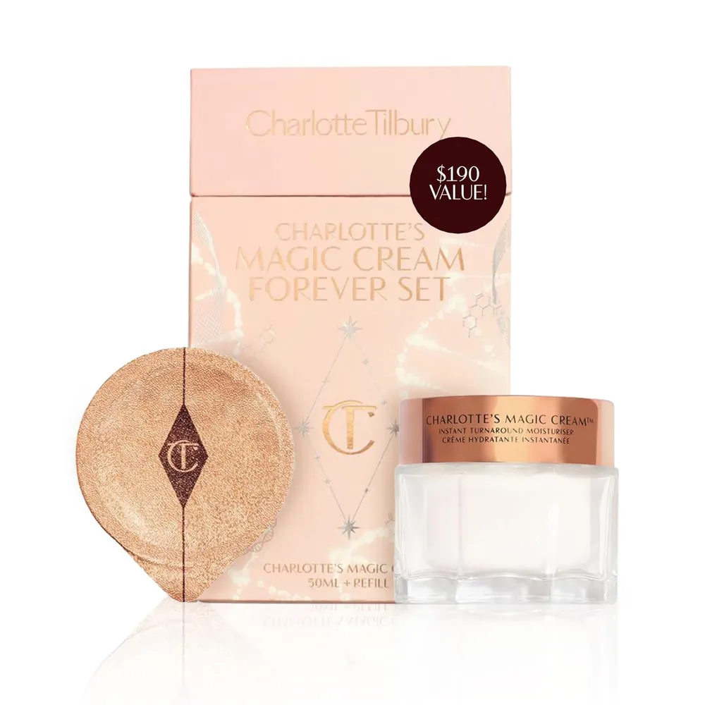 Charlotte Tilbury Magic Cream Crema hidratante facial | 3.38 oz / 100 ml