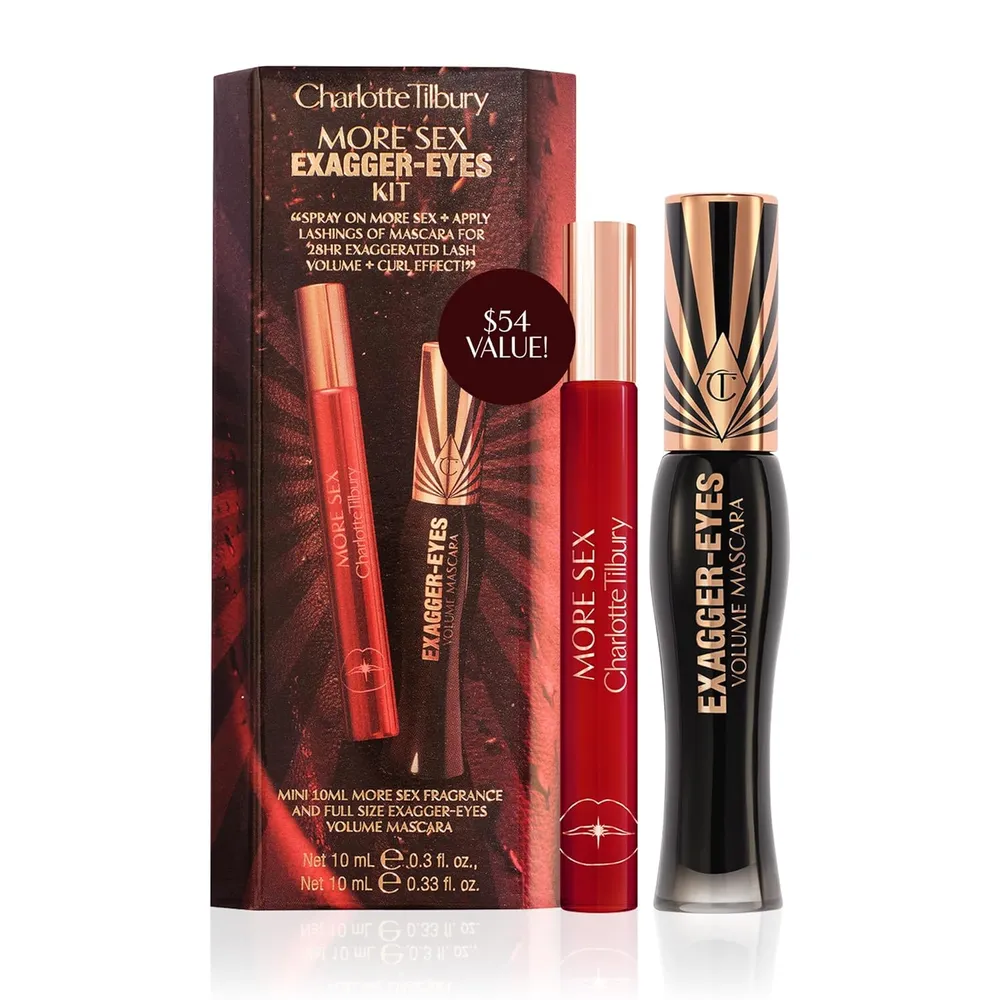 SET DE PERFUME CHARLOTTE TILBURY MORE SEX EXAGGER-EYES KIT MUJER