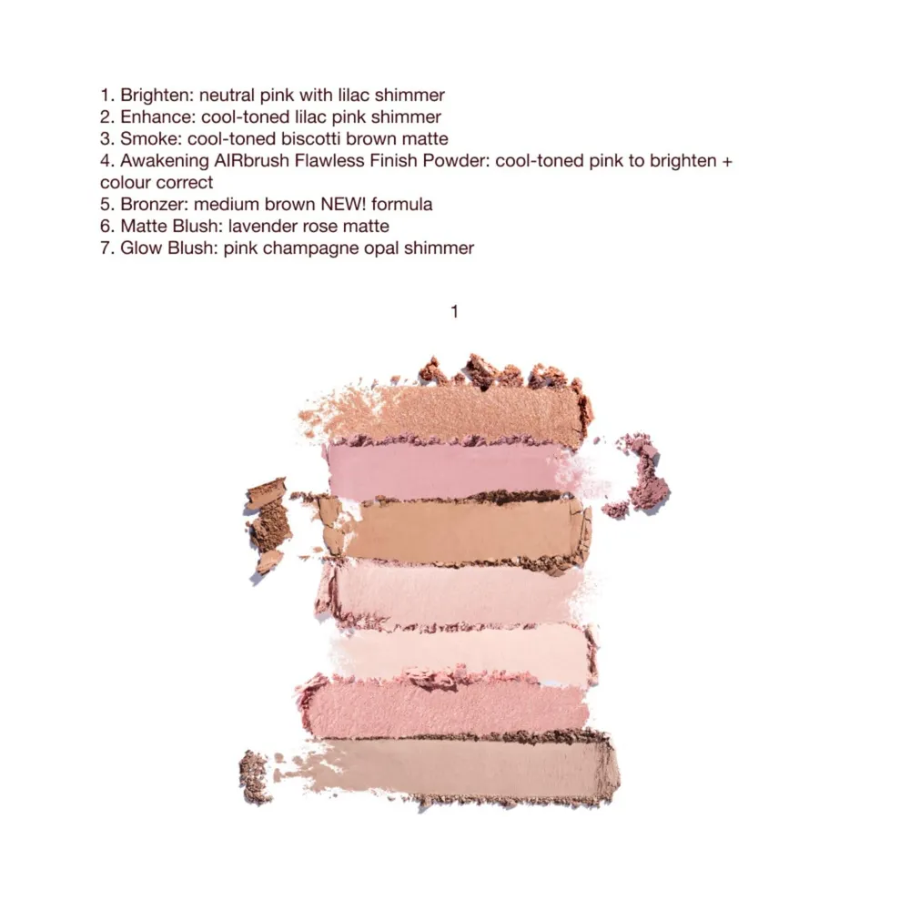 Charlotte Tilbury Look Instantáneo Paleta de maquillaje | Belleza bonita y radiante