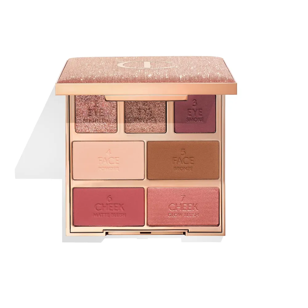 Charlotte Tilbury Look Instantáneo Paleta de maquillaje | Belleza bronceada y de ensueño