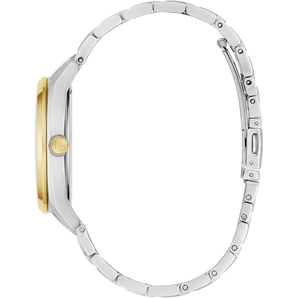 b0fh5h28bx_1_webp.webp Bulova reloj clásico topógrafo hombre cuarzo 2 agujas día fecha luminosos | Oro/Plata