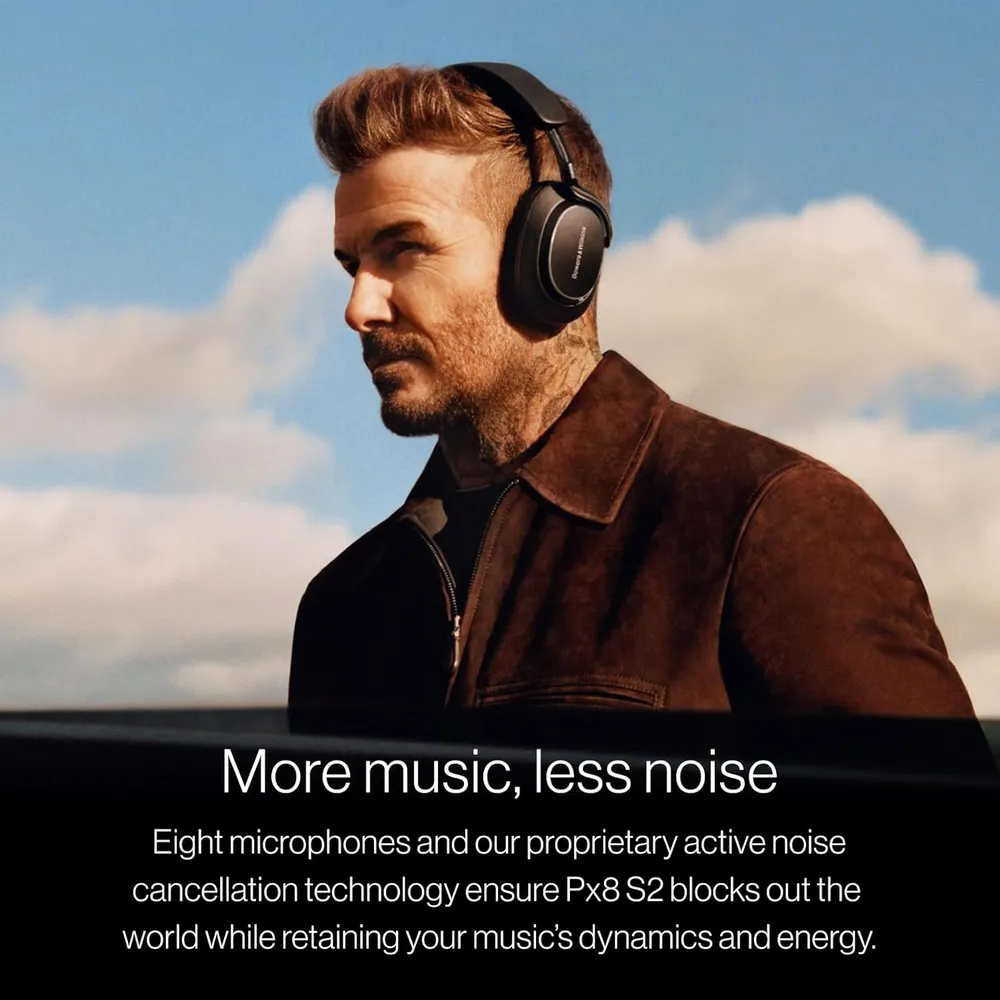 Bowers & Wilkins PX8 S2 Audífonos Bluetooth | Piedra Cálida