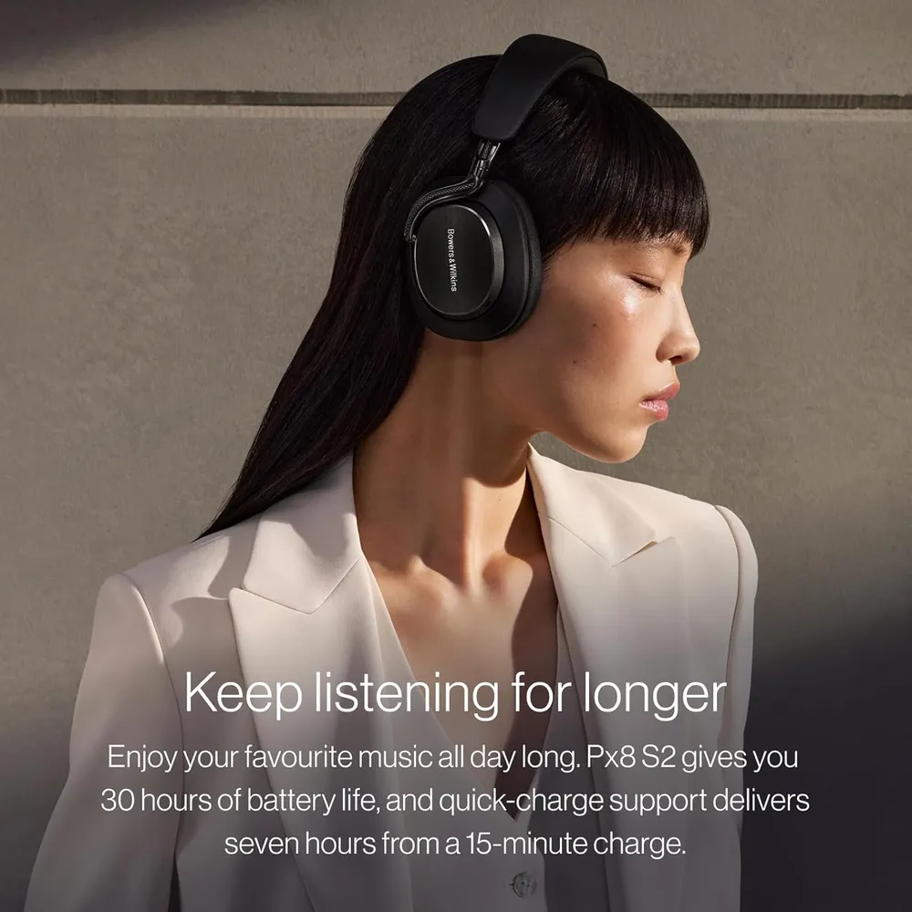 Bowers & Wilkins PX8 S2 Audífonos Bluetooth | Piedra Cálida