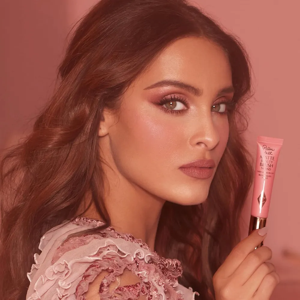 Charlotte Tilbury Pillow Talk Rubor líquido mate | Pillow Talk - rosa nude mate