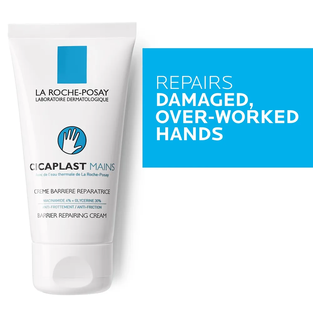 PACK 2 LA ROCHE-POSAY CICAPLAST CREMA DE MANOS HIDRATANTE 1.7 OZ / 50 ML