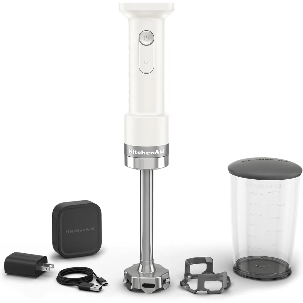 KITCHENAID, BATIDORA DE MANO INALÁMBRICA GO (BATERÍA INCLUIDA) | BLANCO