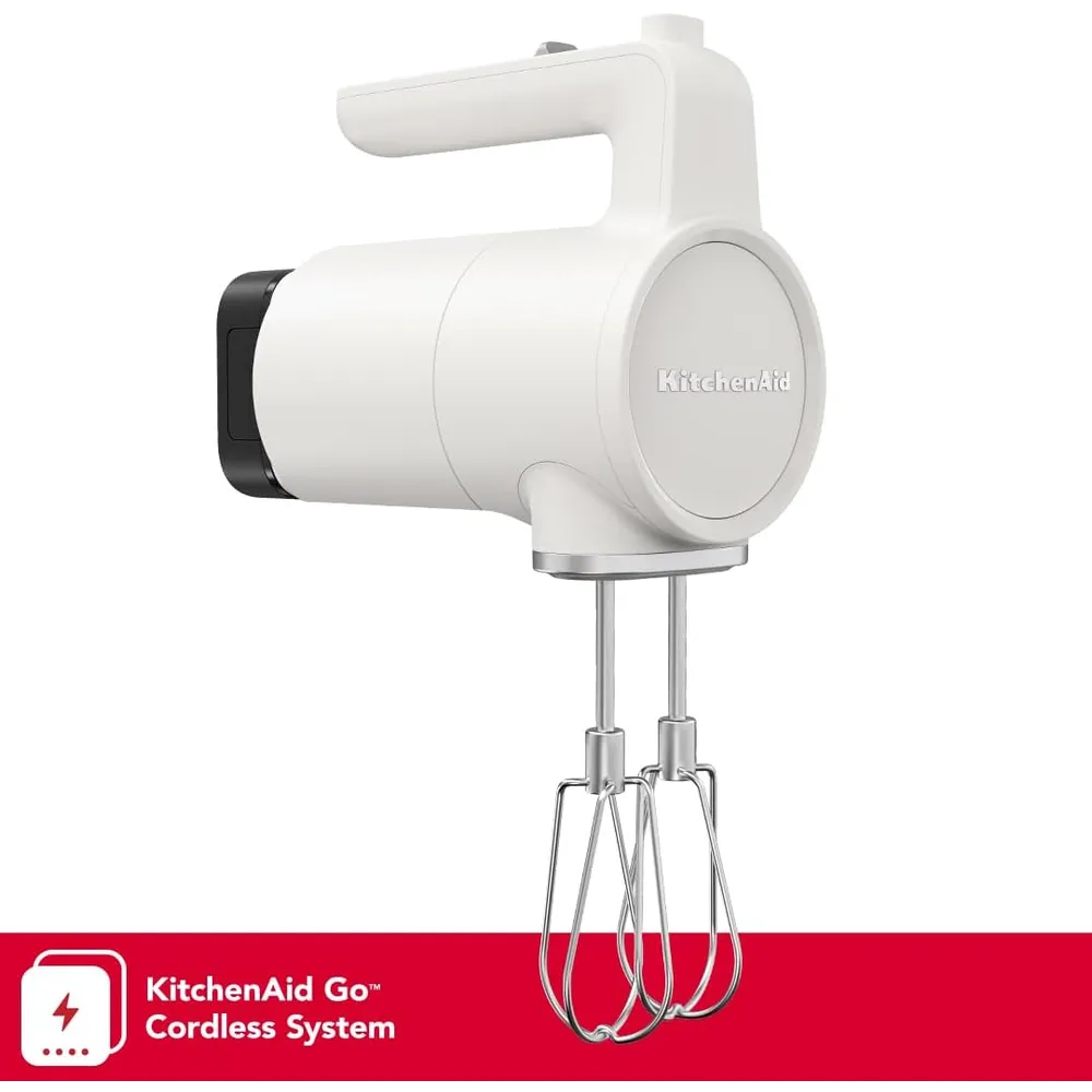KITCHENAID, BATIDORA DE MANO INALÁMBRICA GO (BATERÍA INCLUIDA) | BLANCO