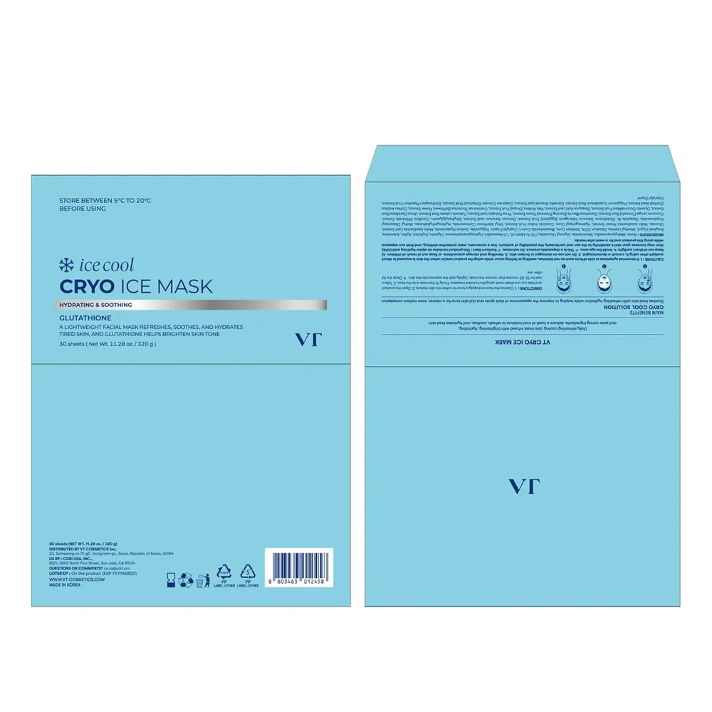 VT Cosmetics Mascarilla de Hielo Criogénico