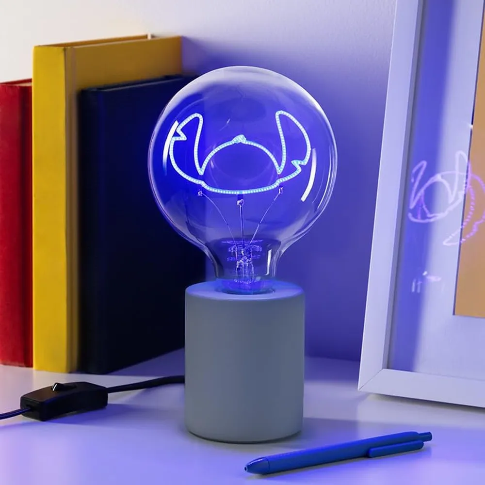 Paladone Disney Stitch, bombilla LED neón E27 Lilo & Stitch