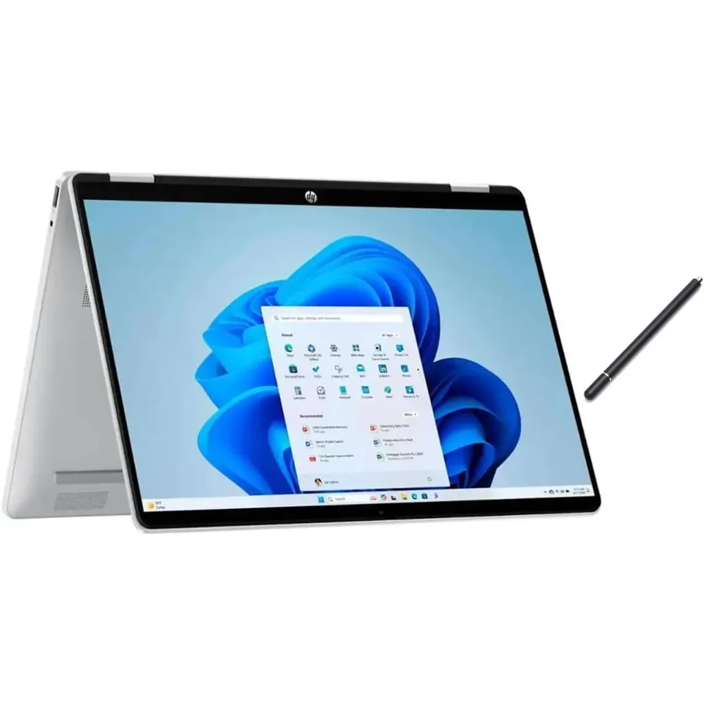 LAPTOP OMNIBOOK 5 FLIP 14" I5-120U HP 14" 512GB SSD 8GB RAM W11 - TECLADO INGLÉS | PLATEADO