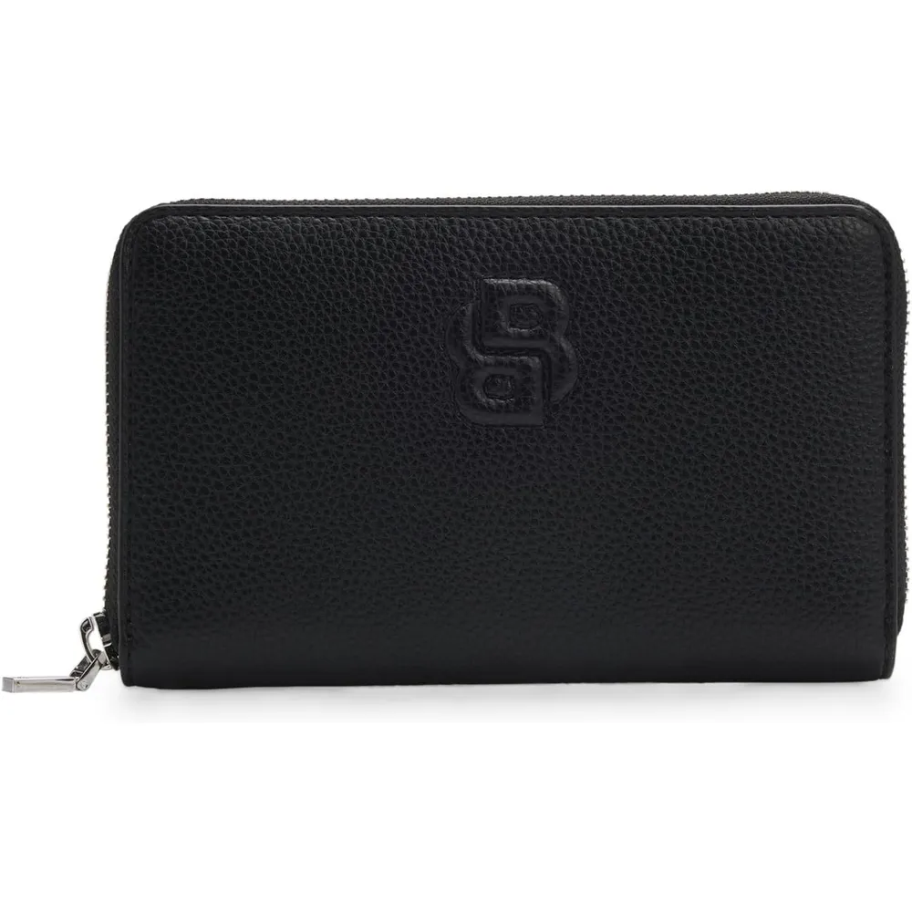 BILLETERA HUGO BOSS ANETT SM NEGRO MUJER