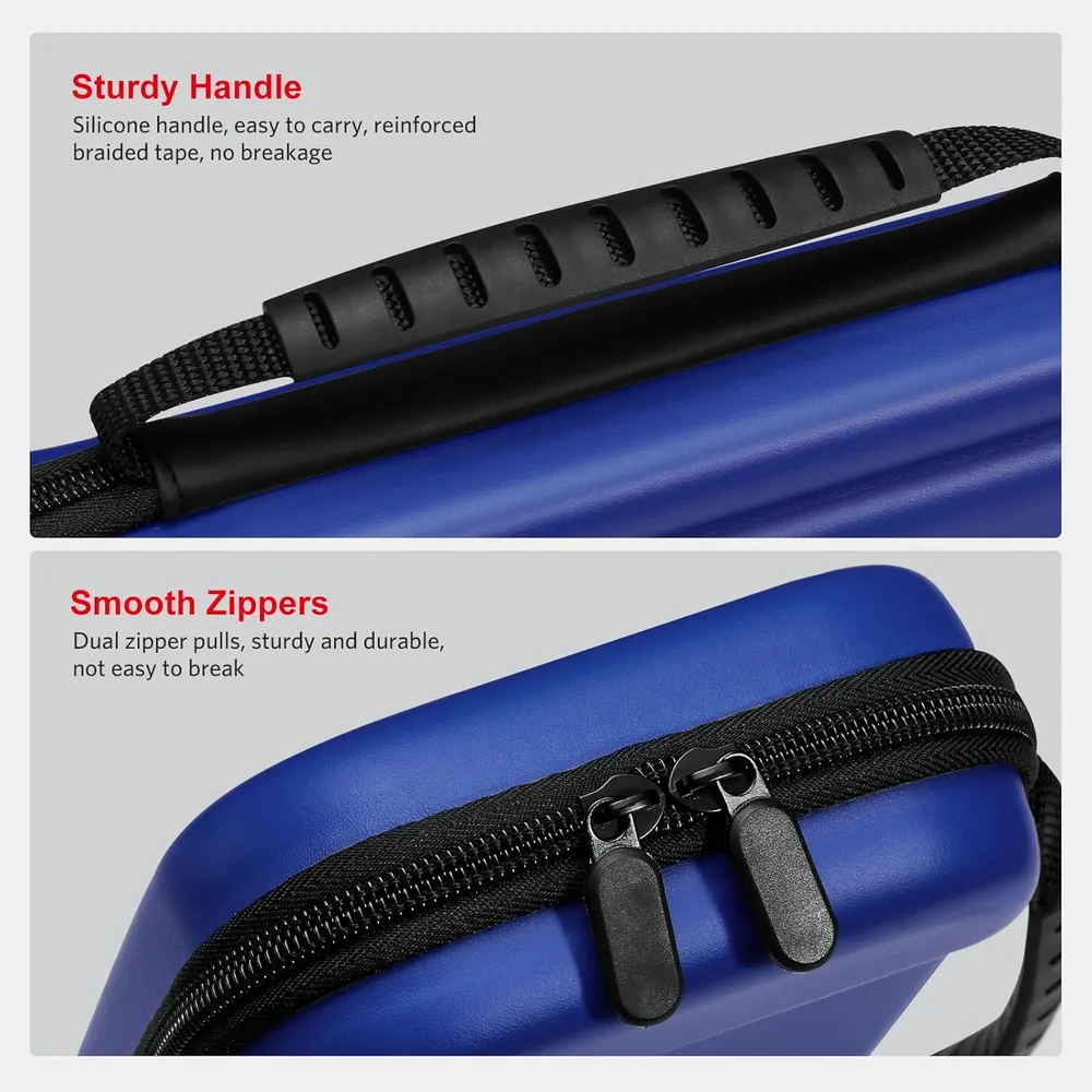 Estuche de Viaje Gran Capacidad para Nintendo Switch 2 | Azul