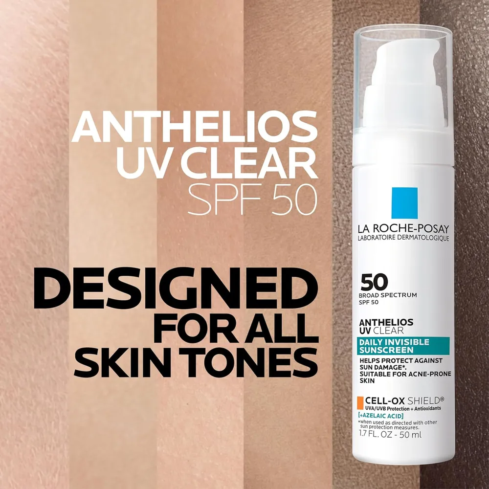 SET LA ROCHE-POSAY EFFACLAR ANTIACNÉ  ANTHELIOS UV SPF 50 - 40 ML +  EFFACLAR ÁCIDO SALICÍLICO 30 ML