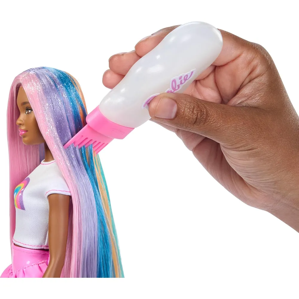 b0fjtf59bw_2_webp-3.webp BARBIE MUÑECA MORENA CABELLO ARCOÍRIS CON ACCESORIOS