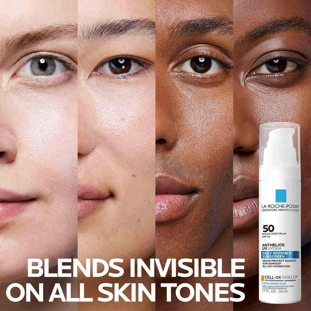 SET LA ROCHE-POSAY HYALU B5 SÉRUM 1 OZ / 30 ML + ANTHELIOS UV HYDRA SPF 50 - 1.7 OZ / 50 ML