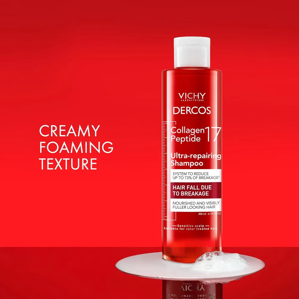 CHAMPÚ ULTRA REPARADOR VICHY DERCOS COLÁGENO 17 - 6.76 OZ / 400 ML