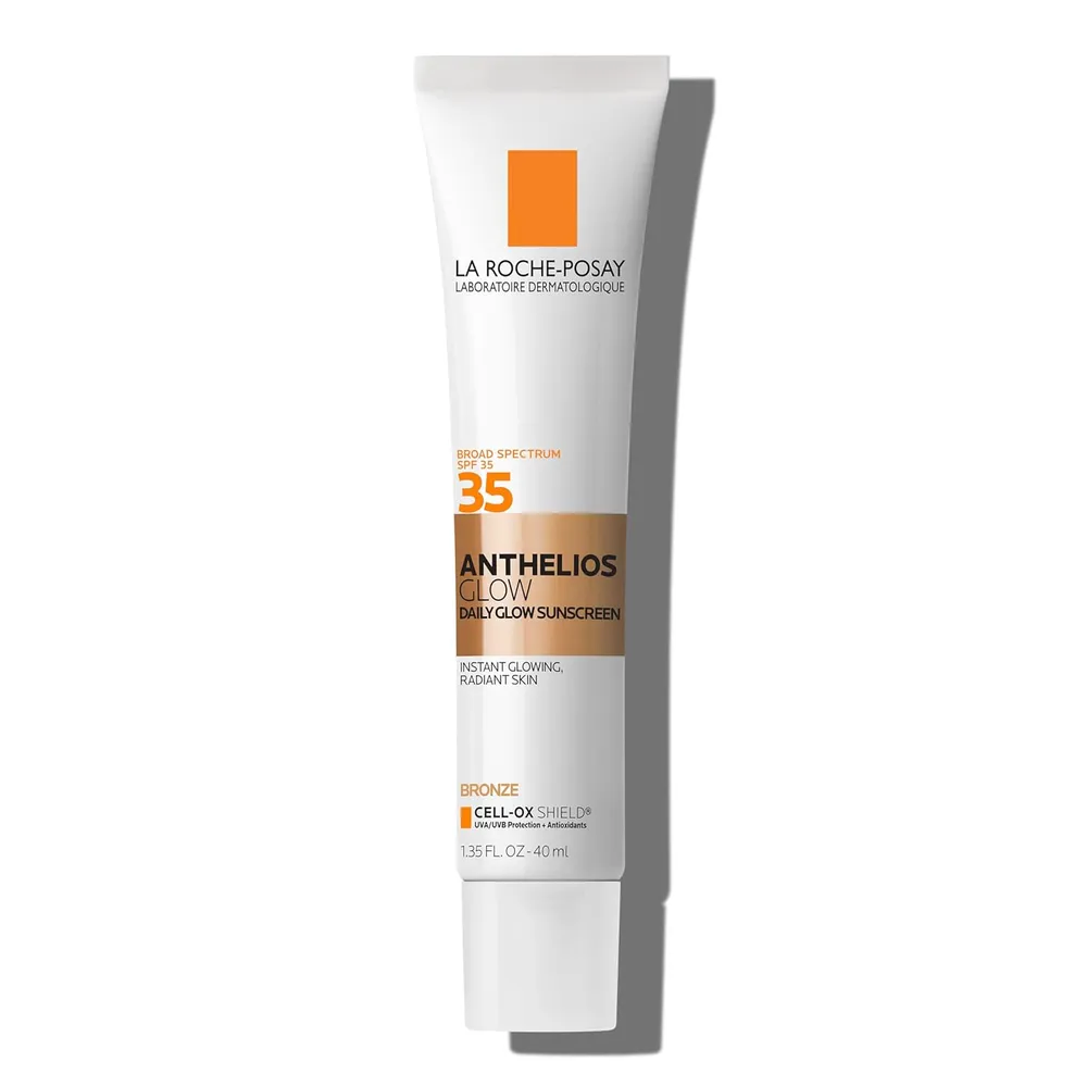 PROTECTOR SOLAR LA ROCHE-POSAY ANTHELIOS GLOW CON COLOR BRONZE SPF 35 - 1.35 OZ / 40 ML