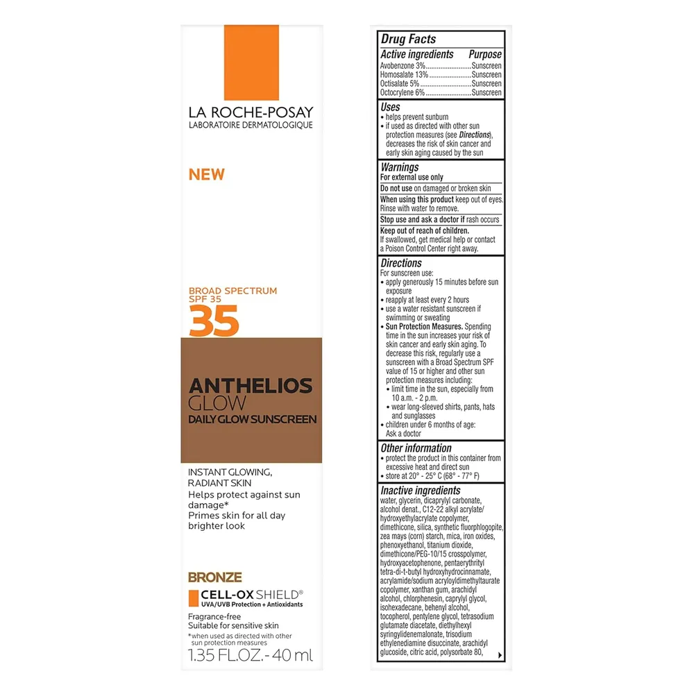 b0fjym8g1z_2_webp.webp PROTECTOR SOLAR LA ROCHE-POSAY ANTHELIOS GLOW CON COLOR BRONZE SPF 35 - 1.35 OZ / 40 ML