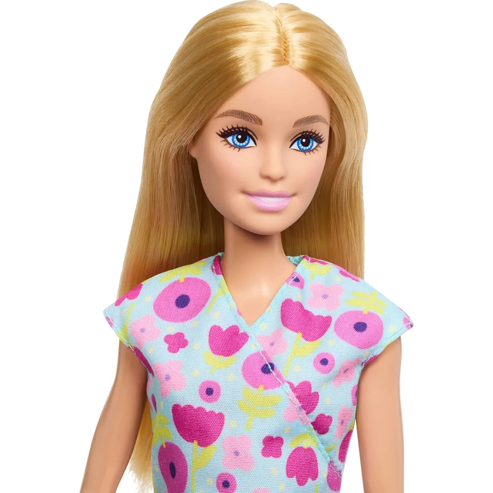 BARBIE DOCTORA SET MUÑECA RUBIA CON BEBÉS Y ACCESORIOS