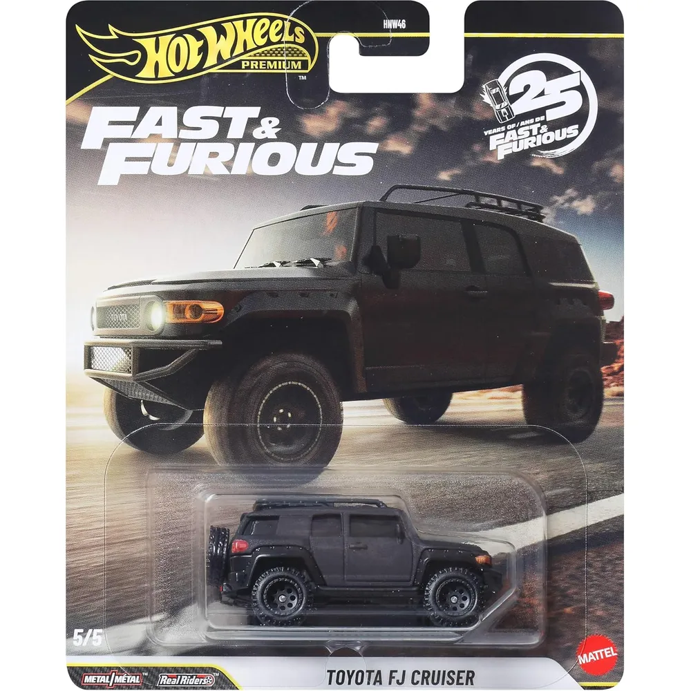 HOT WHEELS AUTO FAST & FURIOUS | NEGRO BRILLANTE