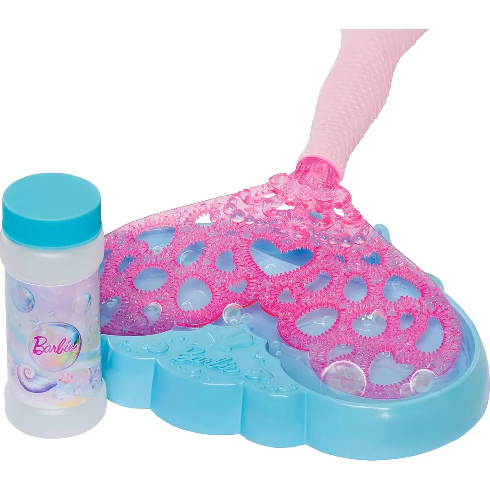 BARBIE SIRENA BURBUJAS MUÑECA RUBIA CON ACCESORIOS