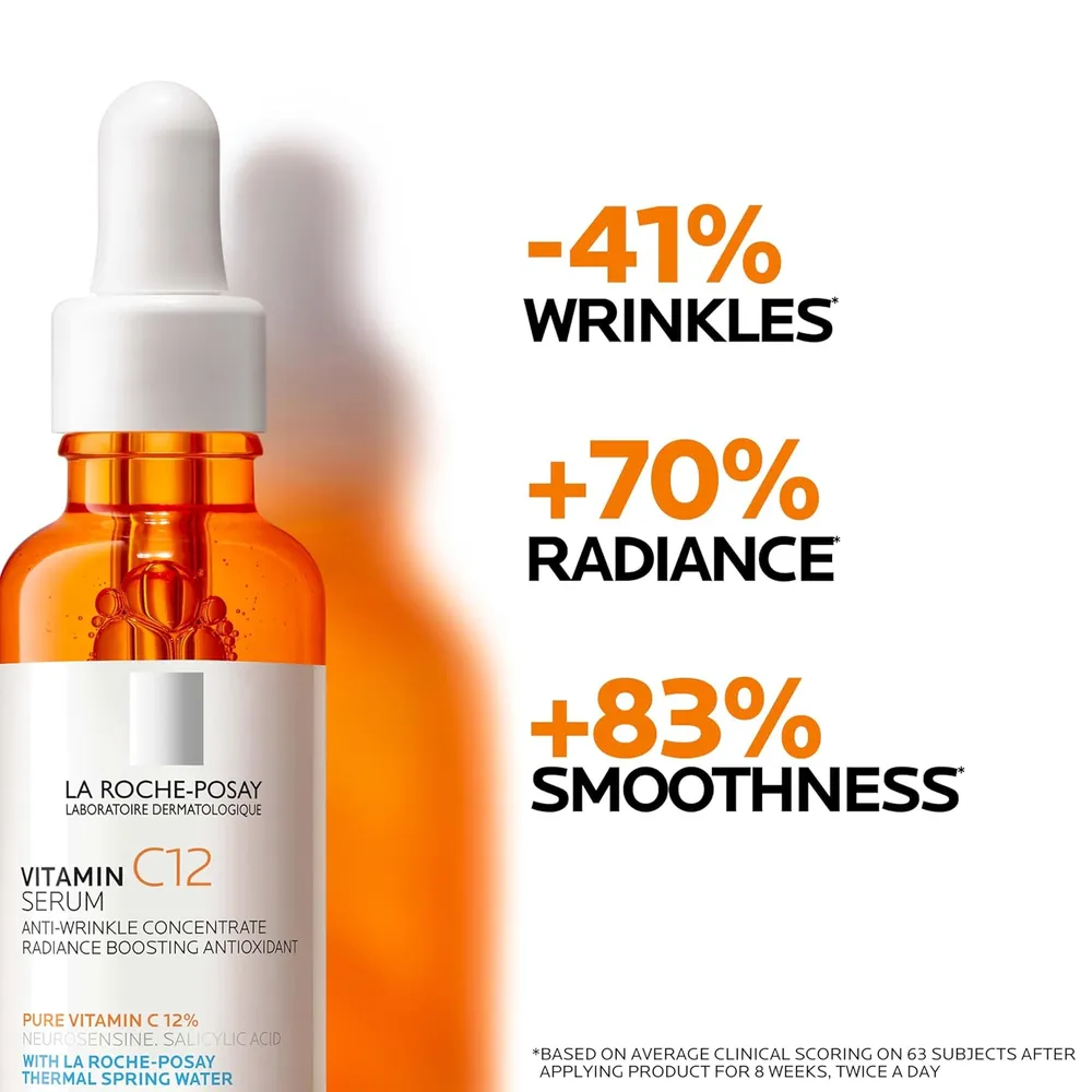 b0fk5pqxgl_1_webp.webp SET LA ROCHE-POSAY PURE VITAMINA C 12 SÉRUM FACIAL 1 OZ / 30 ML + ANTHELIOS UV TONE 1.7 OZ / 50 ML