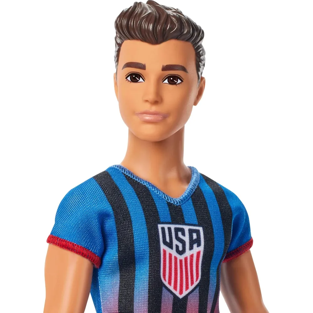 KEN BARBIE CAREERS USSF SOCCER MUÑECO CON ACCESORIOS