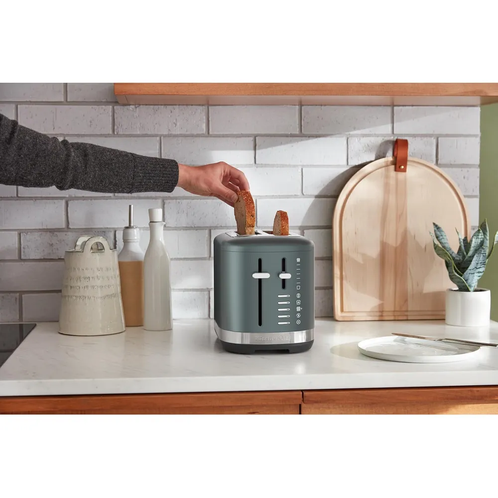 KITCHENAID, TOSTADORA AUTOMÁTICA 2 REBANADAS RANURAS EXTRA ANCHAS | JUNIPER