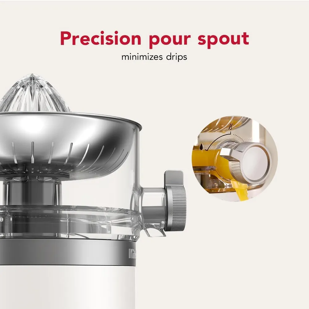 KITCHENAID, EXPRIMIDOR DE CÍTRICOS INALÁMBRICO GO | BLANCO