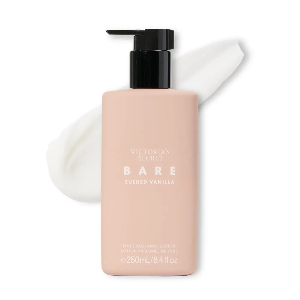 BODY LOTION BARE VANILLA SUEDED VICTORIA SECRET MUJER 8.4 OZ / 250 ML
