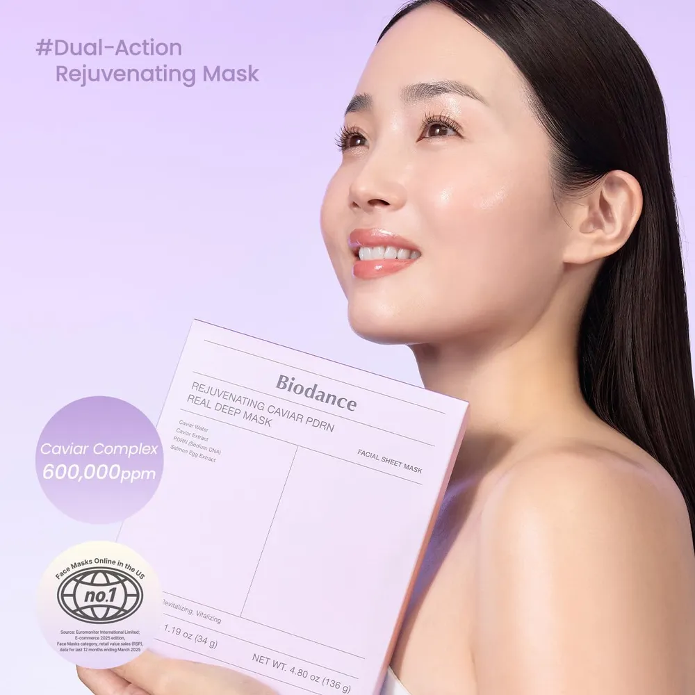 SET BIODANCE MASCARILLA GEL CAVIAR PDRN & COLÁGENO